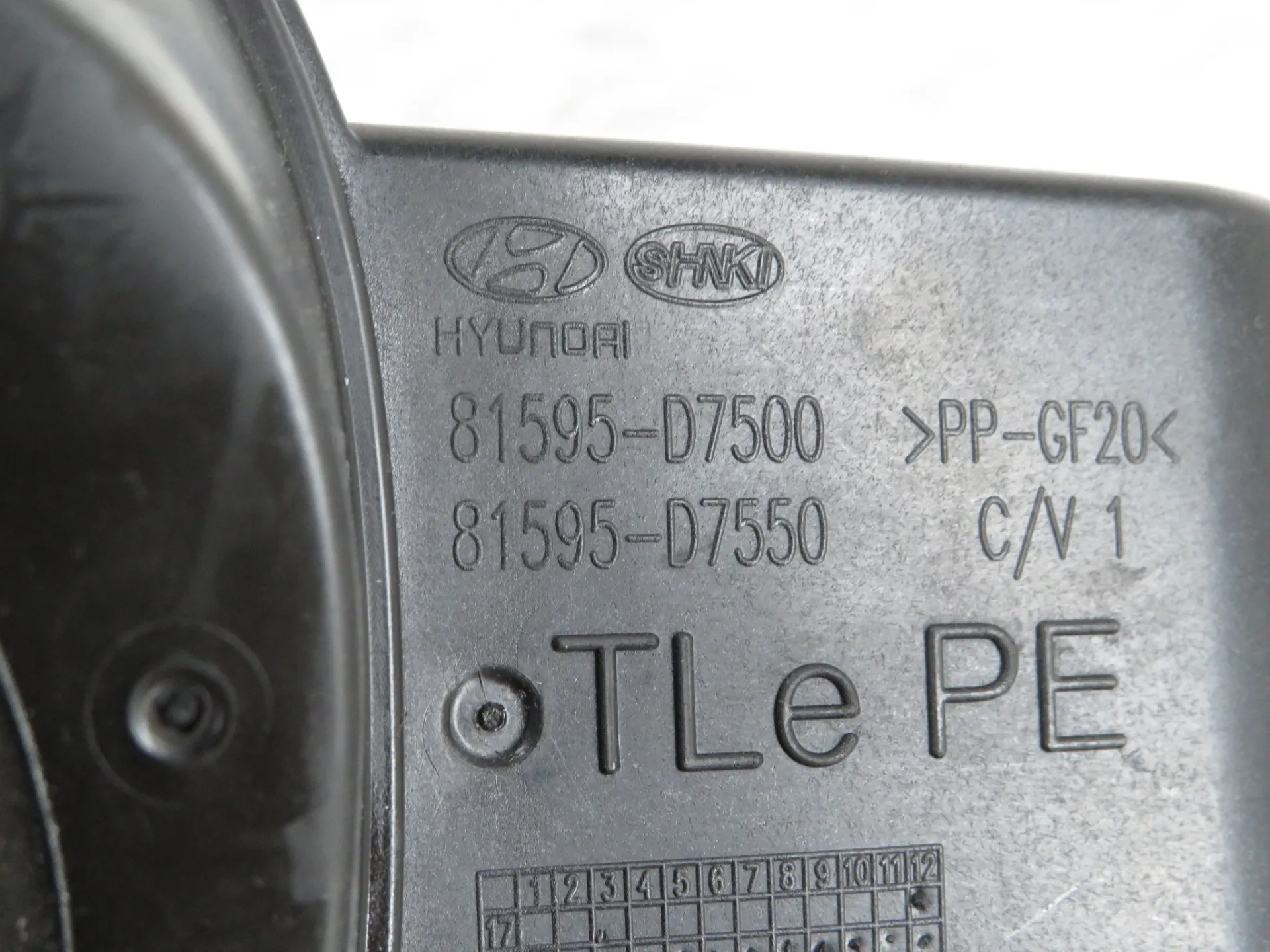 Bouchon/Volet De Trappe De Réservoir à Carburant  HYUNDAI Tucson (TL) Imagem-3