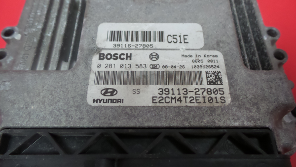 Calculateur /  Unité de contrôle moteur HYUNDAI Santa Fé II (CM) Imagem-1