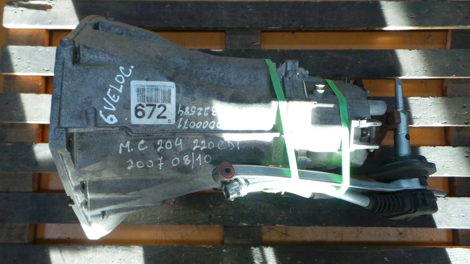 Manual gearbox MERCEDES-BENZ Classe C (W204)