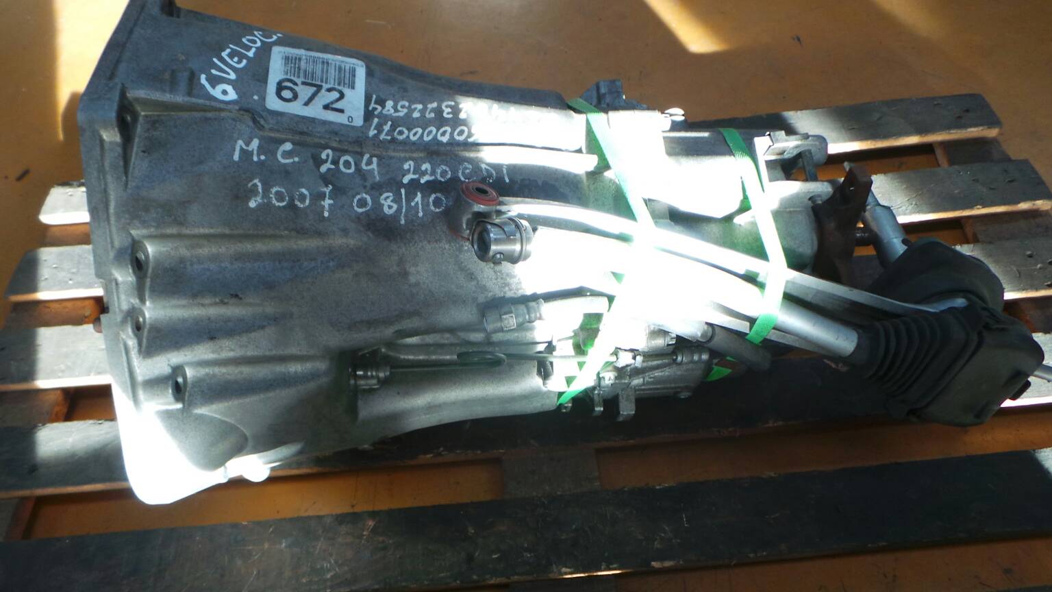 Manual gearbox MERCEDES-BENZ Classe C (W204) Imagem-1