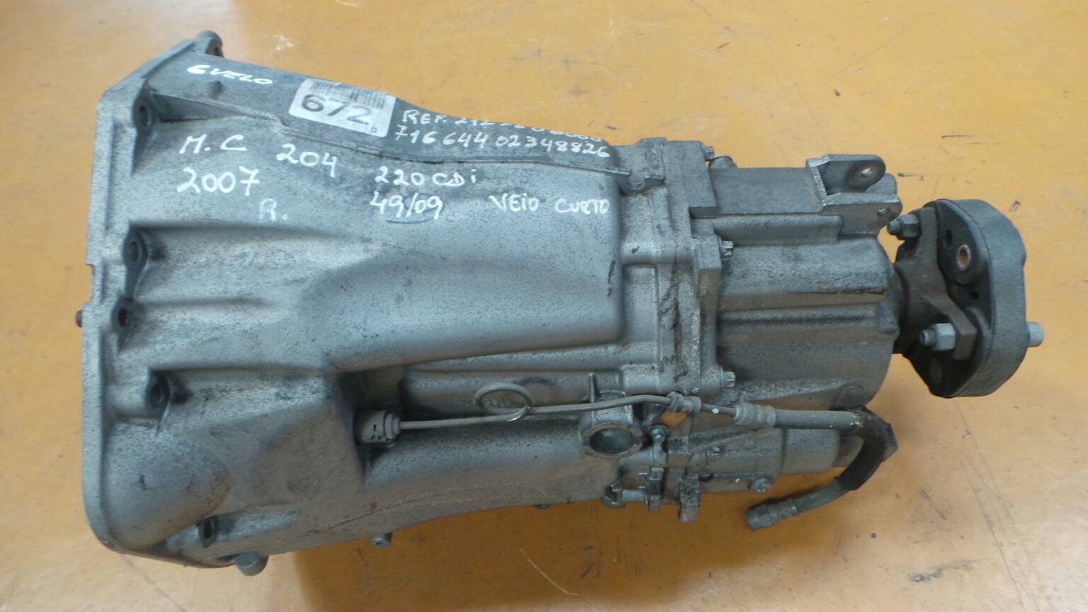 Manual gearbox MERCEDES-BENZ Classe C (W204) Imagem-1