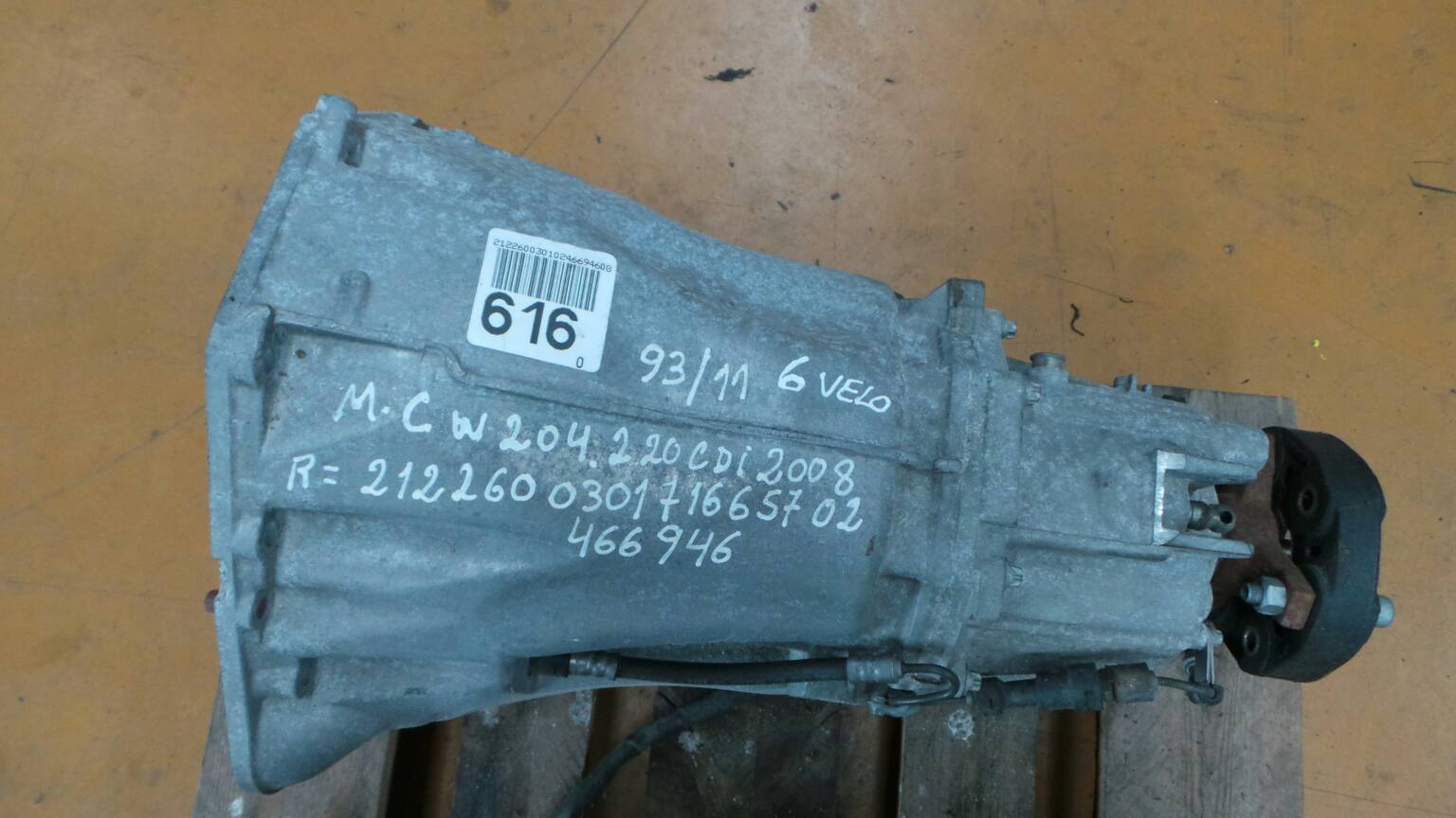 Schaltgetriebe MERCEDES-BENZ Classe C (W204)