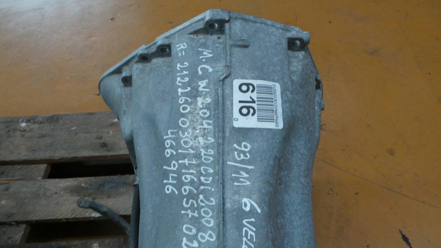 Boîte de vitesses manuelle MERCEDES-BENZ Classe C (W204) Imagem-5