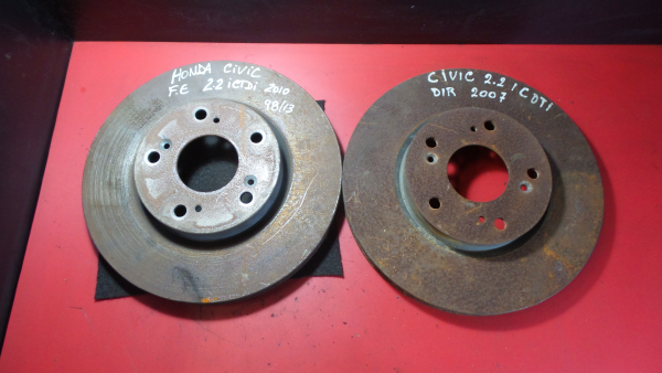 Disque de frein avant Droite HONDA Civic VIII Hatchback (FN_, FK_)