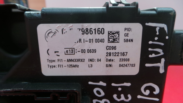 Scatola fusibili / SAM / BSI FIAT Grande Punto (199_) Imagem-2