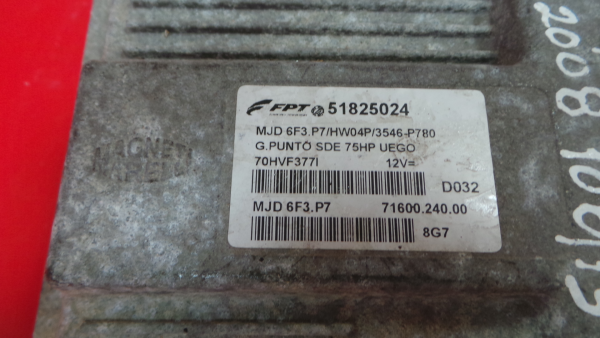 Centralina motore / ECU FIAT Grande Punto (199_) Imagem-2