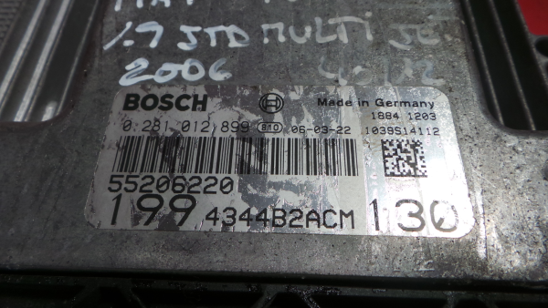 Calculateur /  Unité de contrôle moteur FIAT Grande Punto (199_) Imagem-2