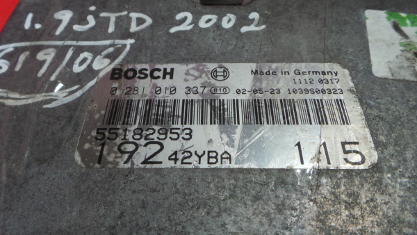 Centralina motore / ECU FIAT Stilo (192_) Imagem-2