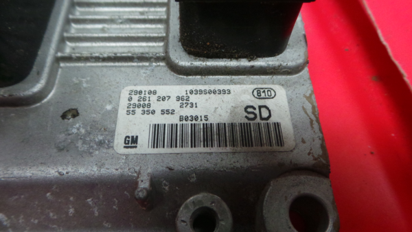 Centralina motor / ECU OPEL Corsa C Imagem-2