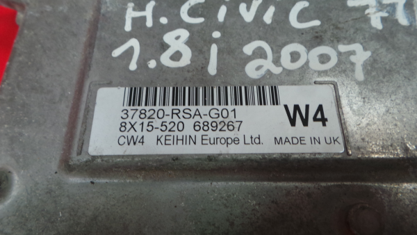 Calculateur /  Unité de contrôle moteur HONDA Civic VIII Hatchback (FN_, FK_) Imagem-2