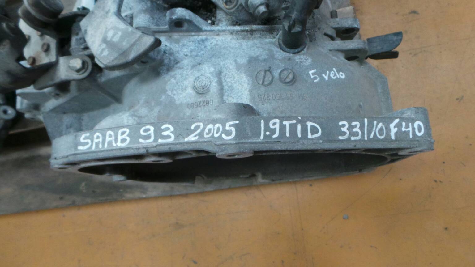 Boîte de vitesses manuelle SAAB 9-3 Sedan (YS3F) Imagem-5
