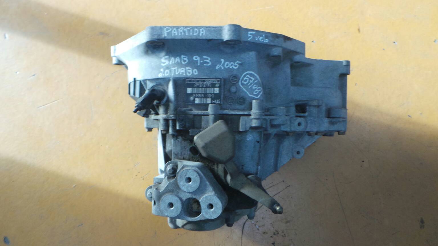 Boîte de vitesses manuelle SAAB 9-3 Sedan (YS3F)