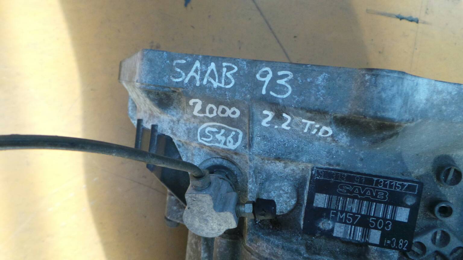 Cambio manual SAAB 9-3 Hatch (YS3D) Imagem-5