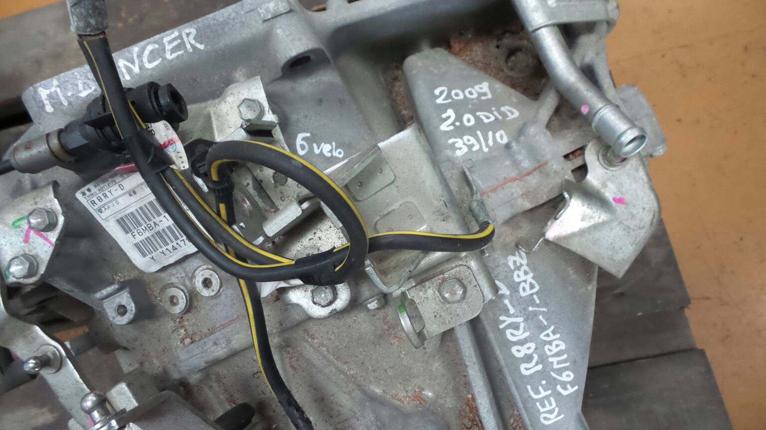 Boîte de vitesses manuelle MITSUBISHI Lancer VIII Sportback (CX_A) Imagem-5