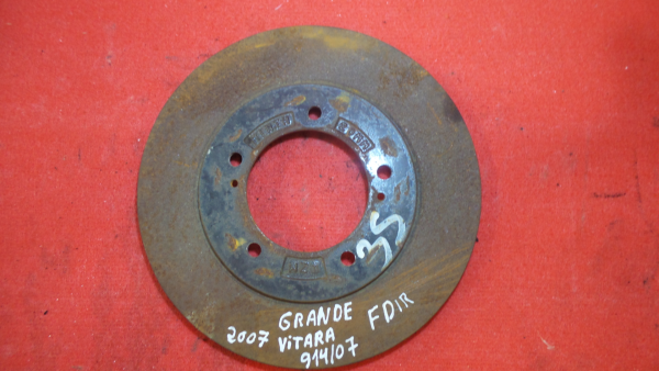 Disco travão frente direito SUZUKI Grand Vitara II (JT, TE, TD)