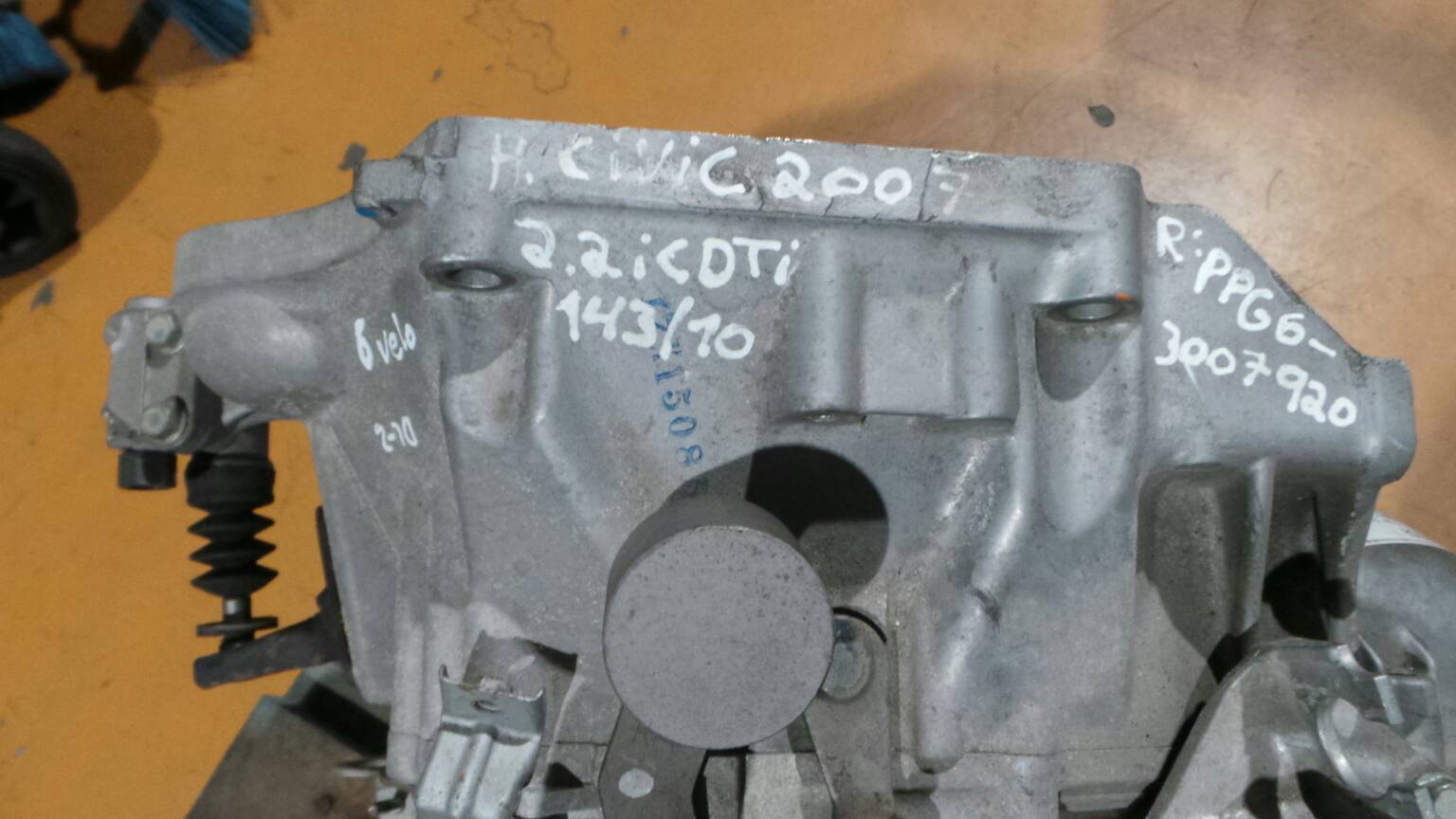 Manual gearbox HONDA Civic VIII Hatchback (FN_, FK_) Imagem-5