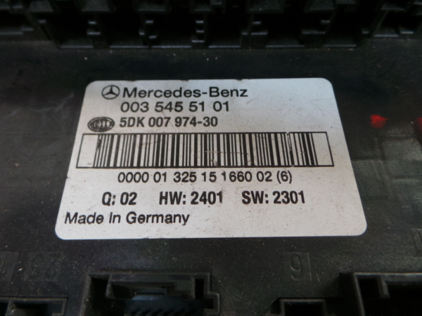 Sicherungskasten / SAM / BSI MERCEDES-BENZ Classe C (W204) Imagem-3