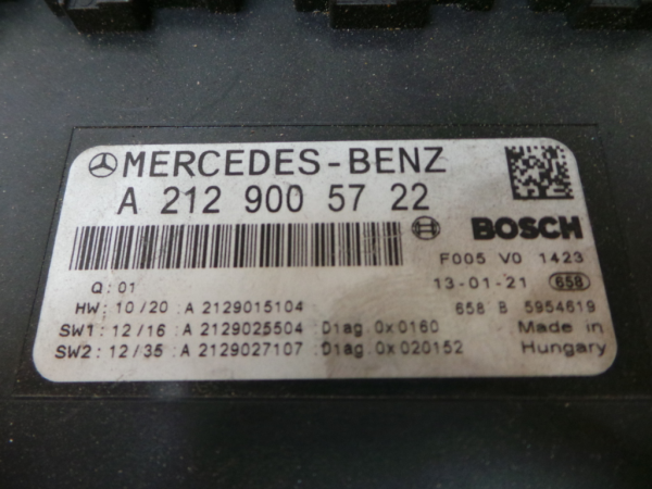 Fuse box / SAM / BSI MERCEDES-BENZ Classe C (W204) Imagem-3