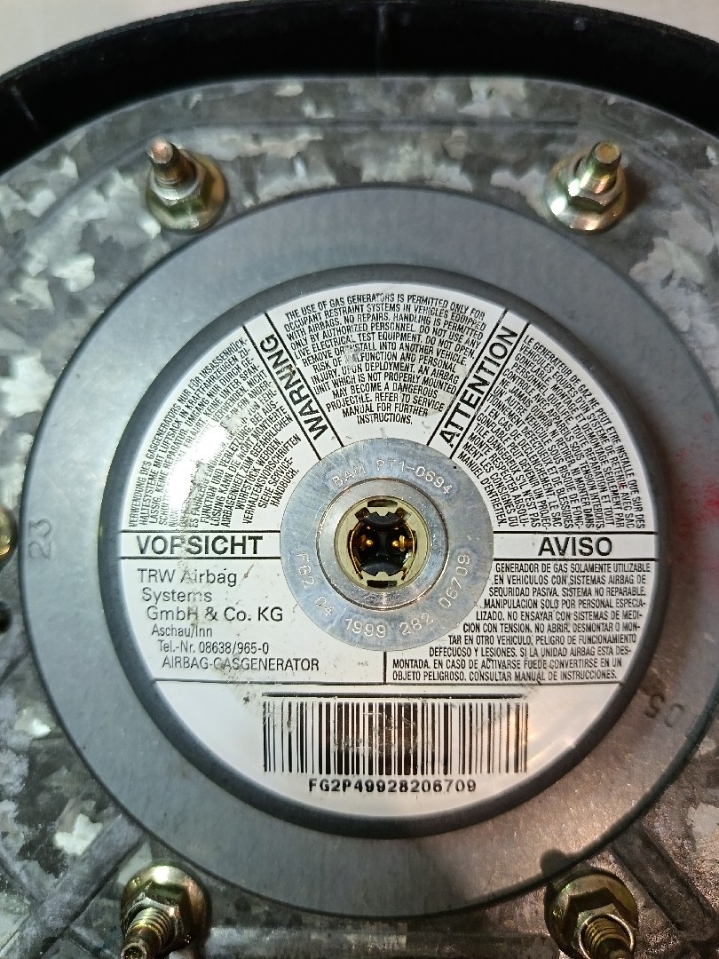 Airbag do volante RENAULT Clio II (BB0/1/2_, CB0/1/2_) Imagem-2