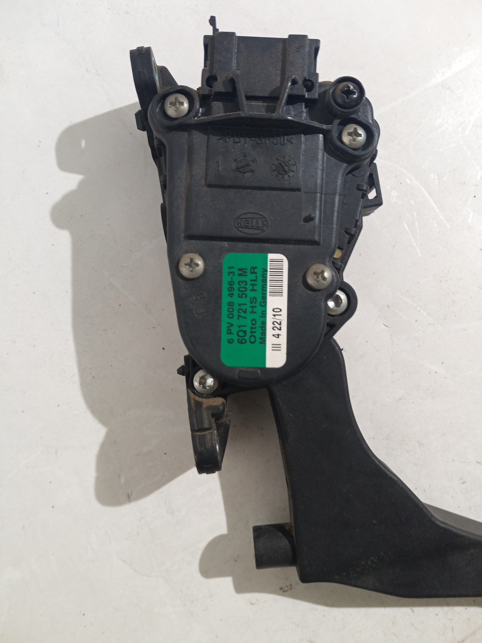 Pedal do acelerador SEAT Ibiza IV ST (6J8, 6P8) Imagem-2