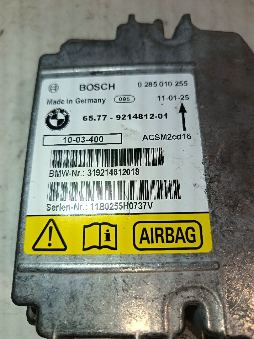 Centralina airbag BMW 1 Cabriolet (E88) Imagem-3