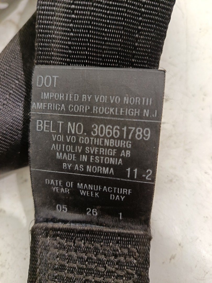 Cinto frente direito VOLVO S40 II (MS) Imagem-3