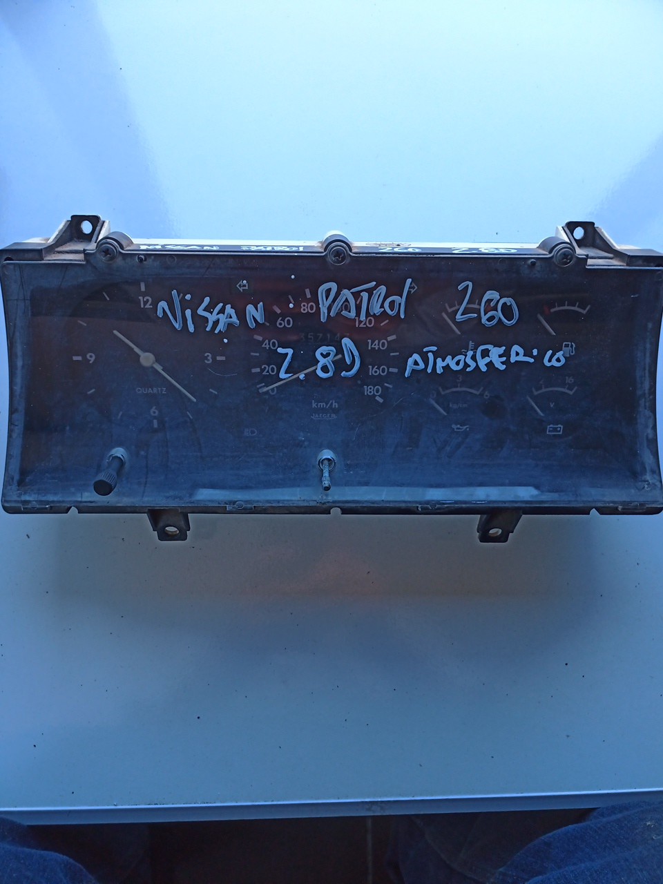 Quadrante / painel de instrumentos NISSAN - ID S_2932