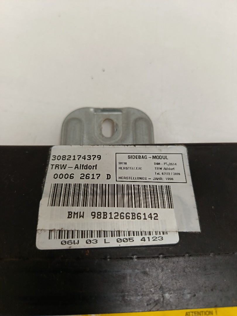 Airbag lateral frente esquerda BMW 3 (E46) Imagem-2