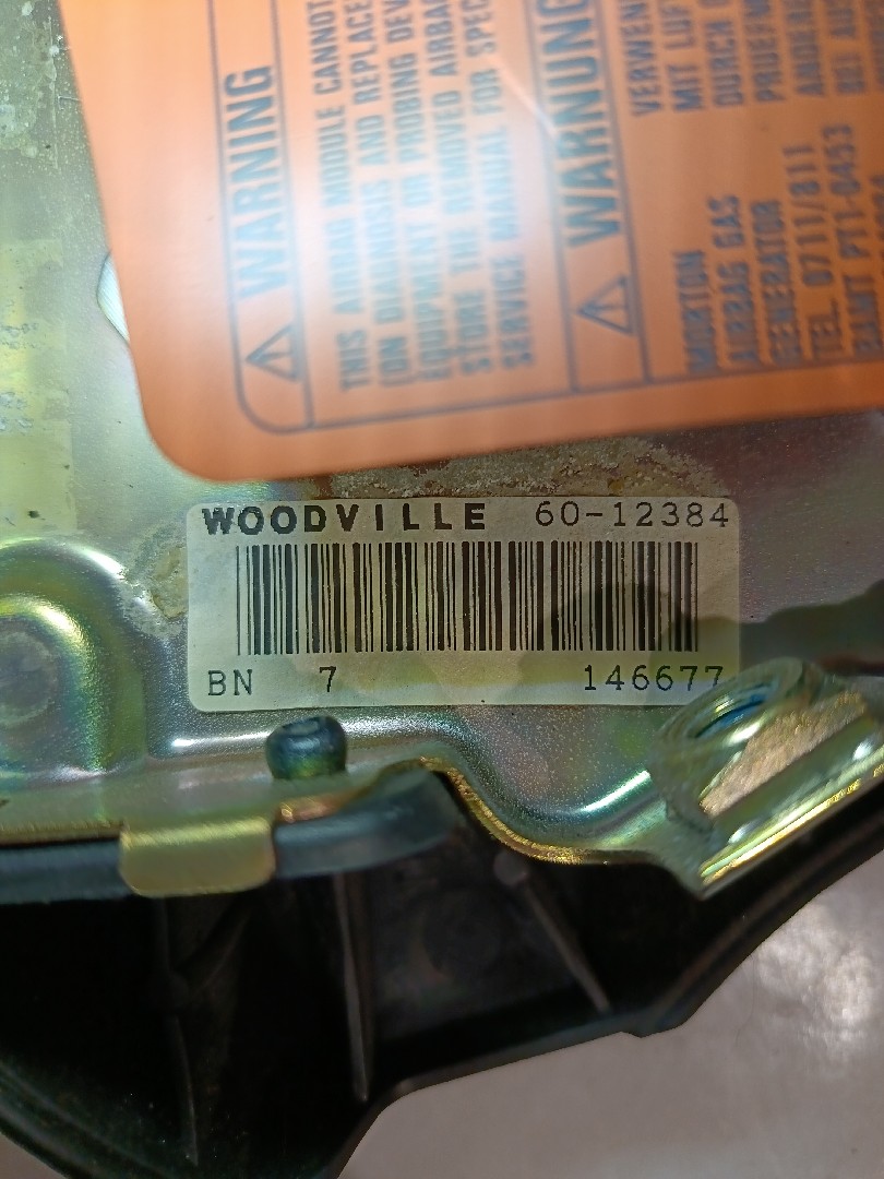 Steering Wheel Airbag NISSAN Micra II (K11) Imagem-3