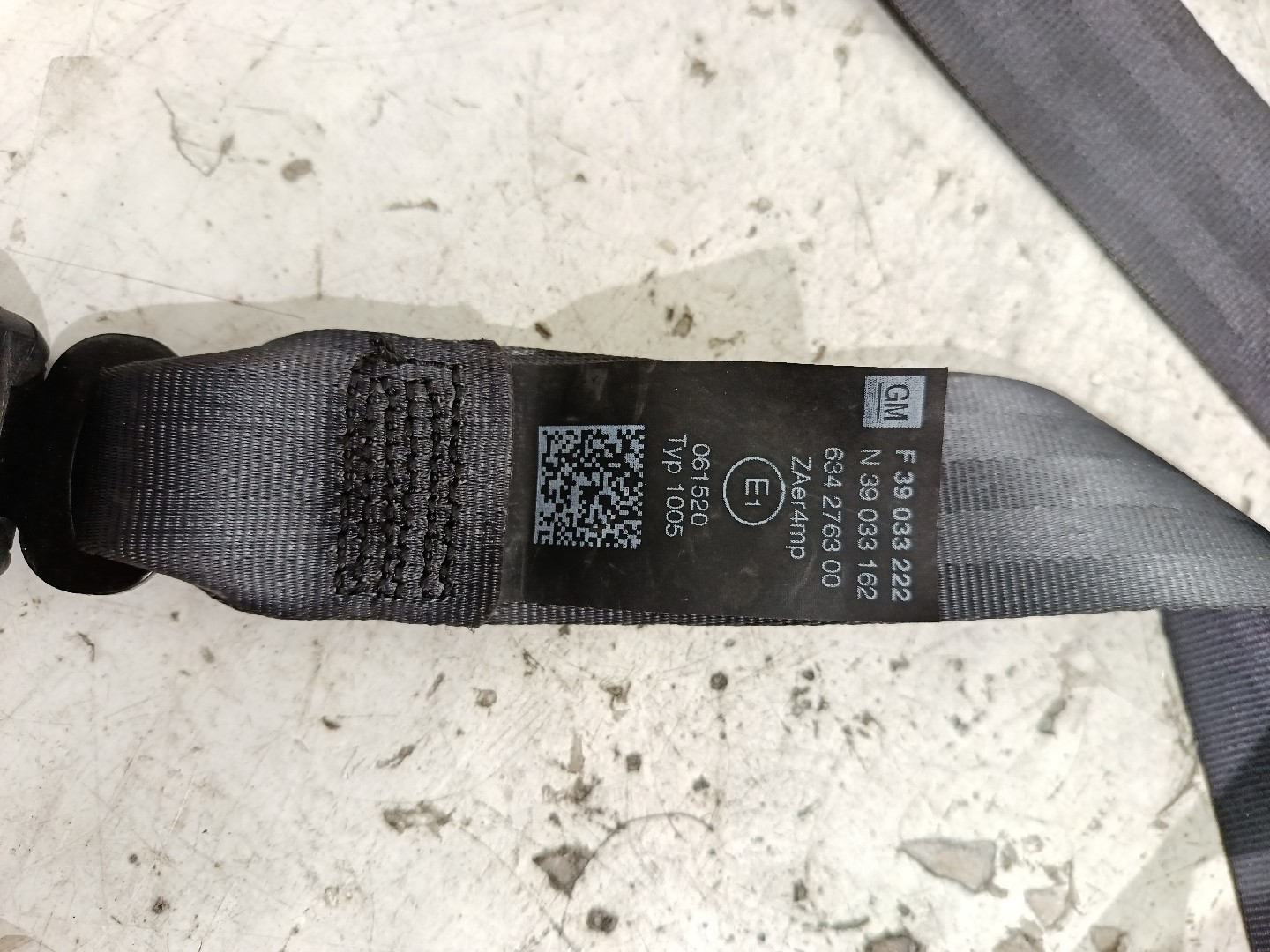 Cinto frente direito OPEL Corsa E Van Imagem-3