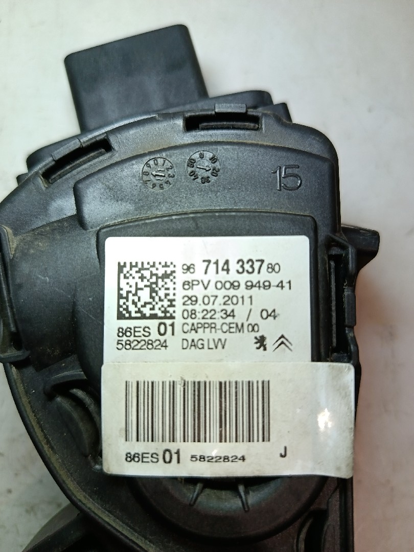 Pedal do acelerador PEUGEOT 308 (4A_, 4C_) Imagem-3
