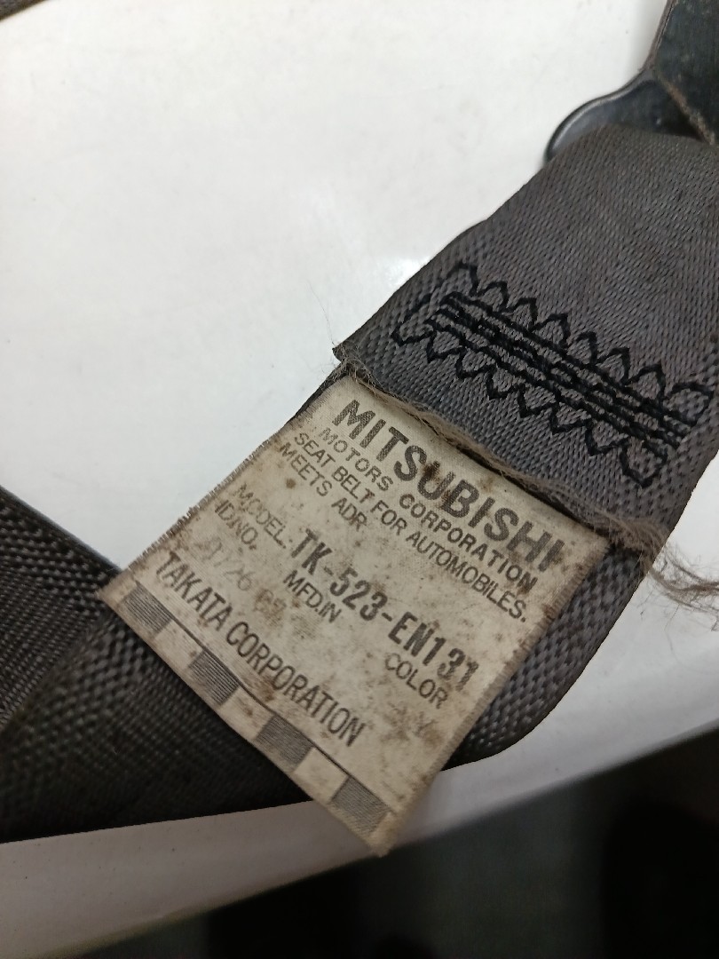 Cinto frente direito MITSUBISHI Pajero II Canvas Top (V2_W, V4_W) Imagem-4