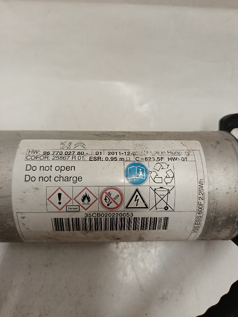 Condensador Start&Stop PEUGEOT 308 (4A_, 4C_) Imagem-1