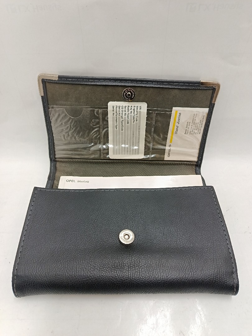 Bag with vehicle owner's manual CHEVROLET MERIVA Imagem-1