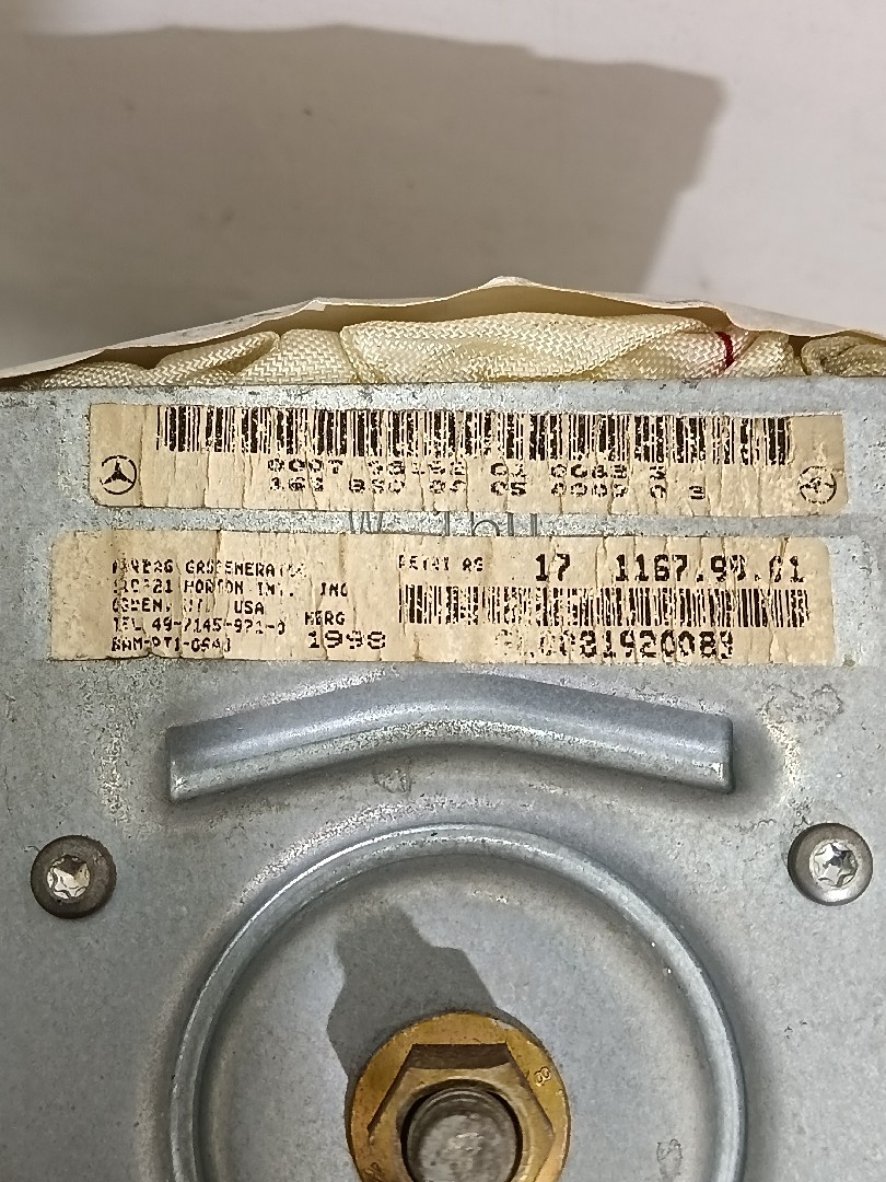 Airbag passageiro MERCEDES-BENZ Classe A (W168) Imagem-2