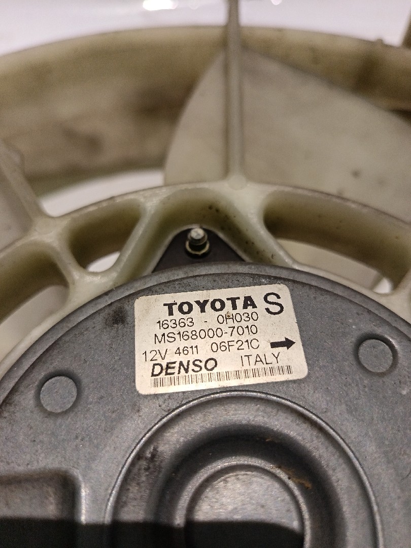 Termoventilador / motoventilador TOYOTA Avensis Liftback (_T25_) Imagem-3