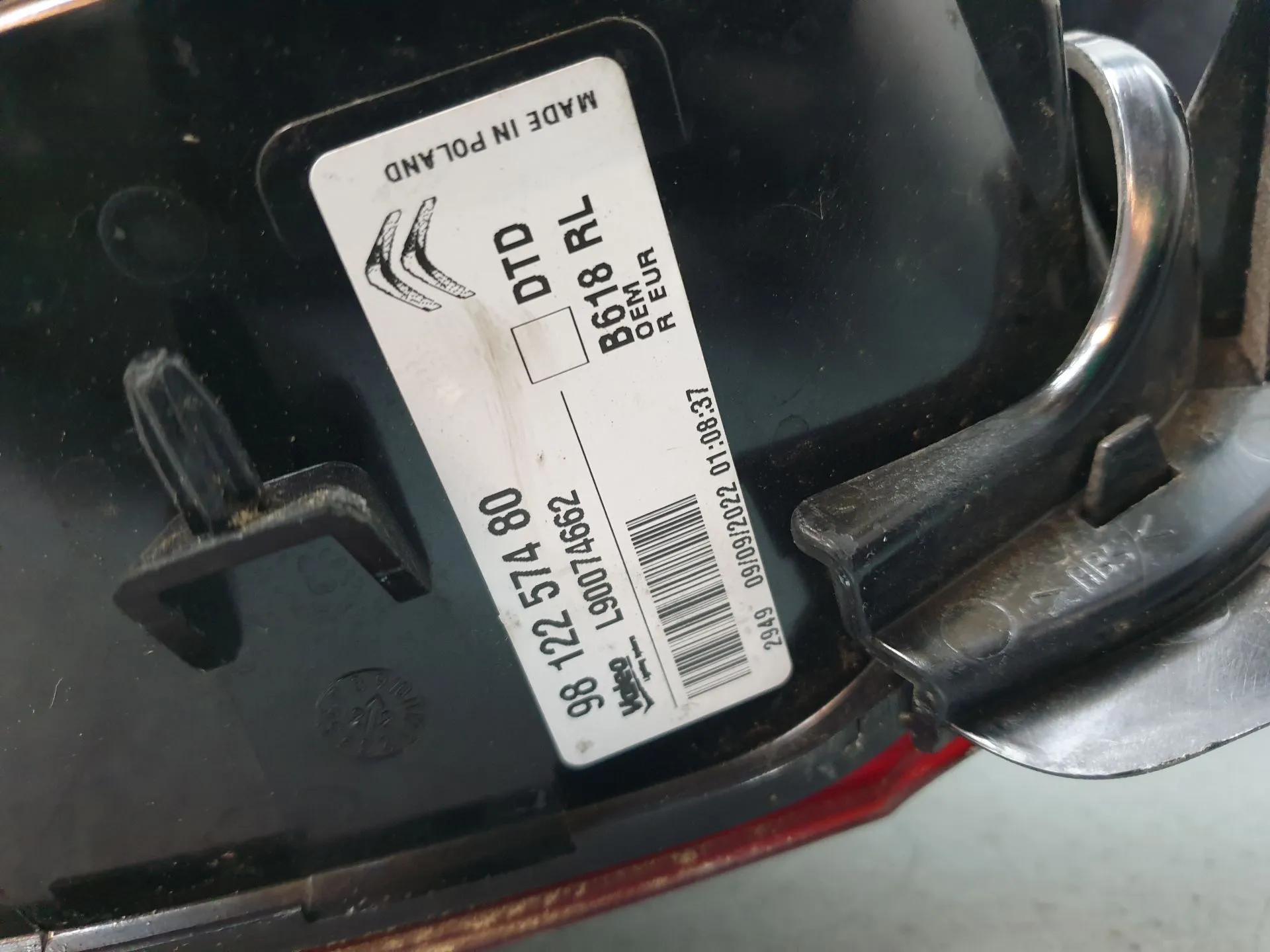 Feu arrière Droite CITROËN C3 III (SX) Imagem-6