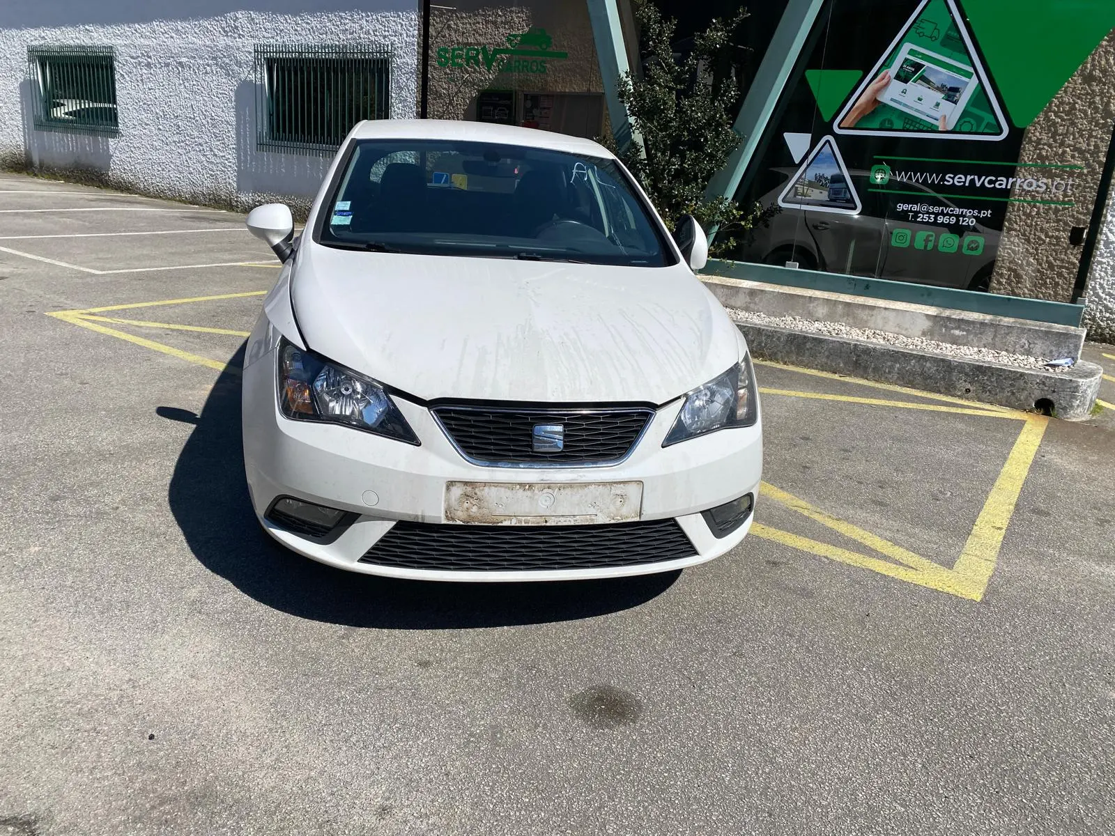 Reforço pára-choques frente SEAT Ibiza IV (6J5, 6P1)