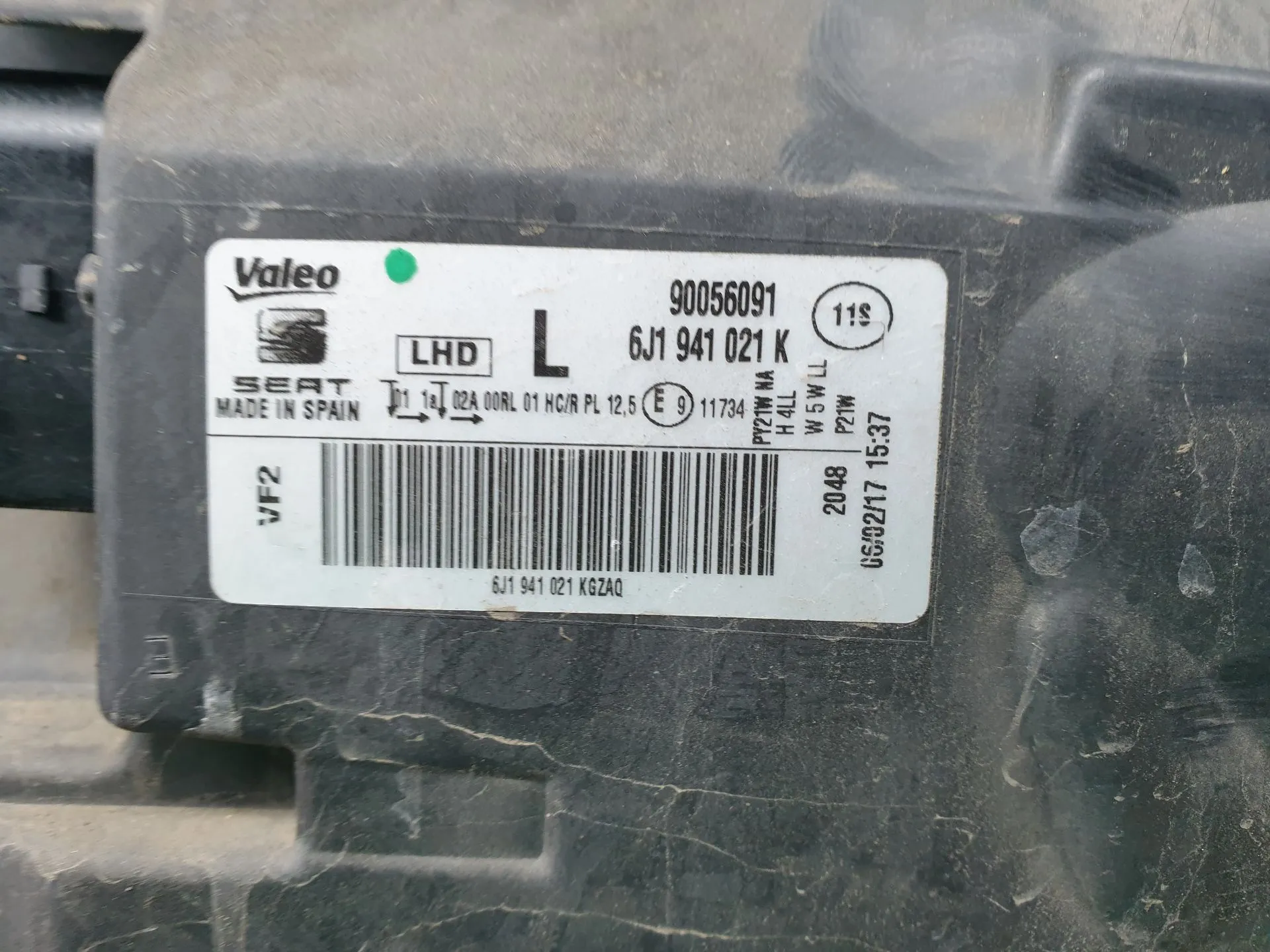 Phare avant gauche SEAT Ibiza IV (6J5, 6P1) Imagem-5