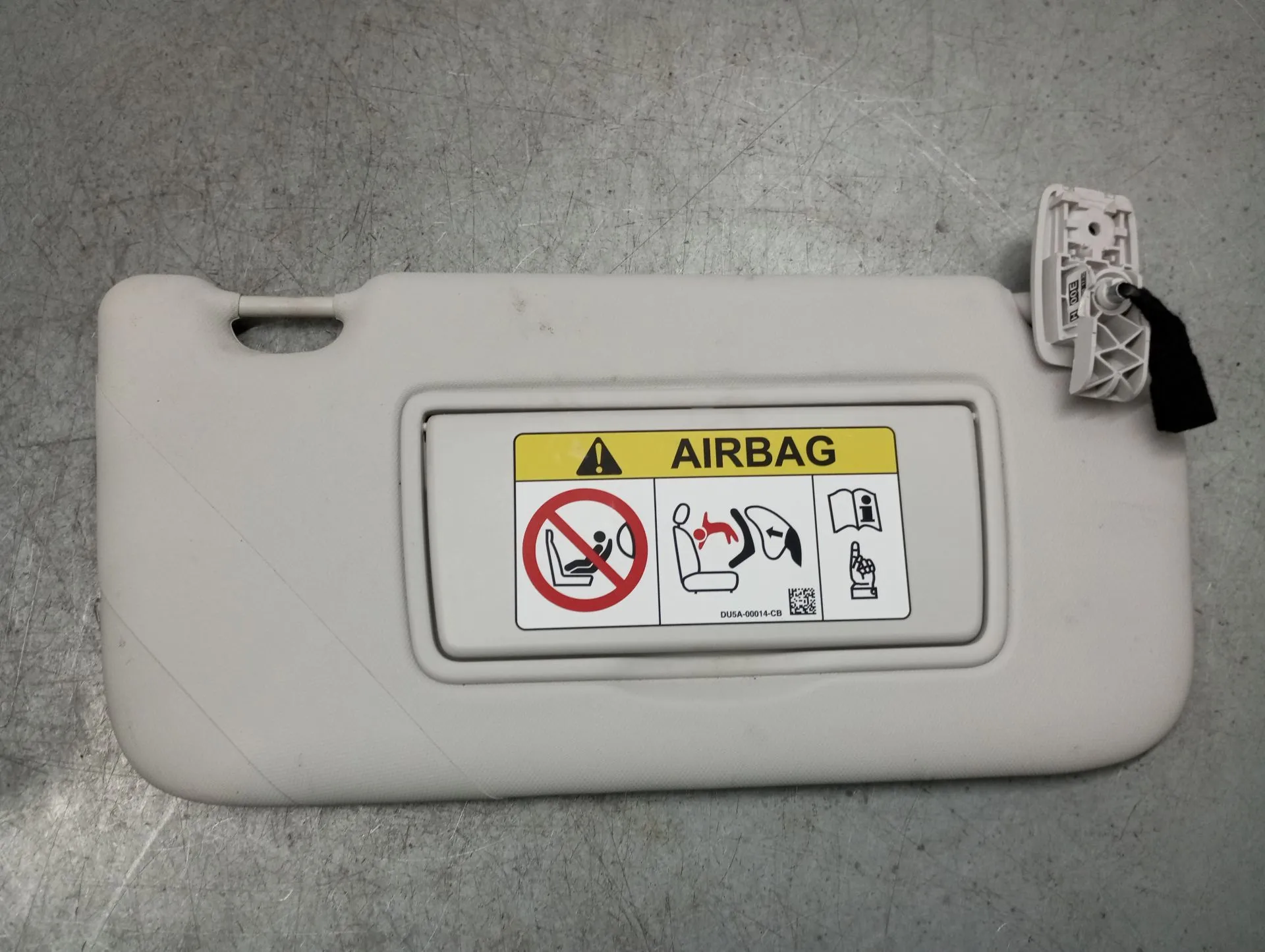 Right Sun Visor FORD Fiesta VII (HJ, HF)