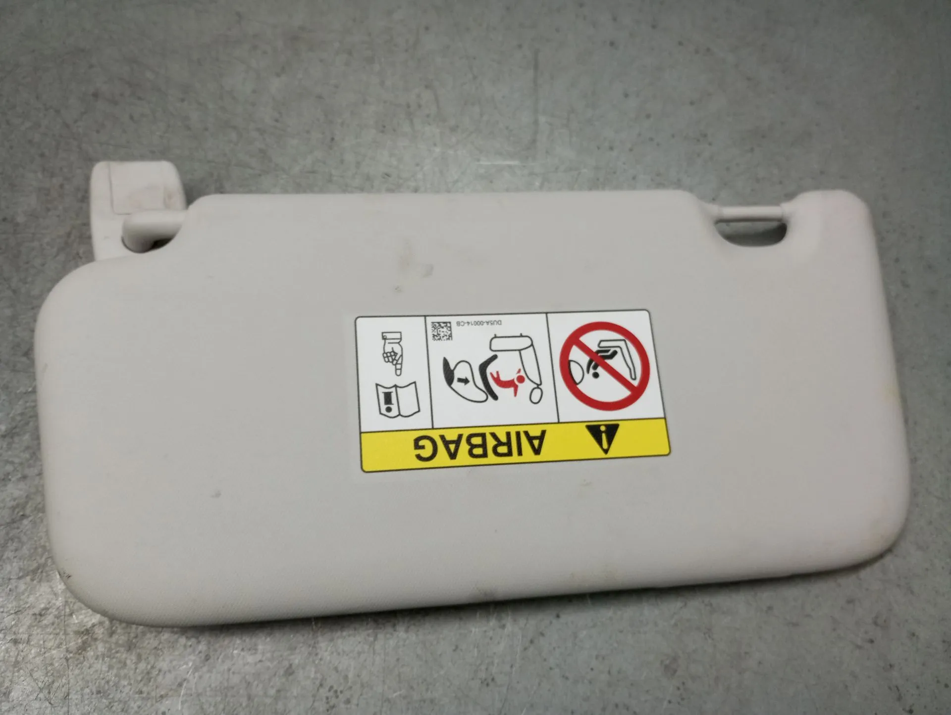 Right Sun Visor FORD Fiesta VII (HJ, HF) Imagem-2