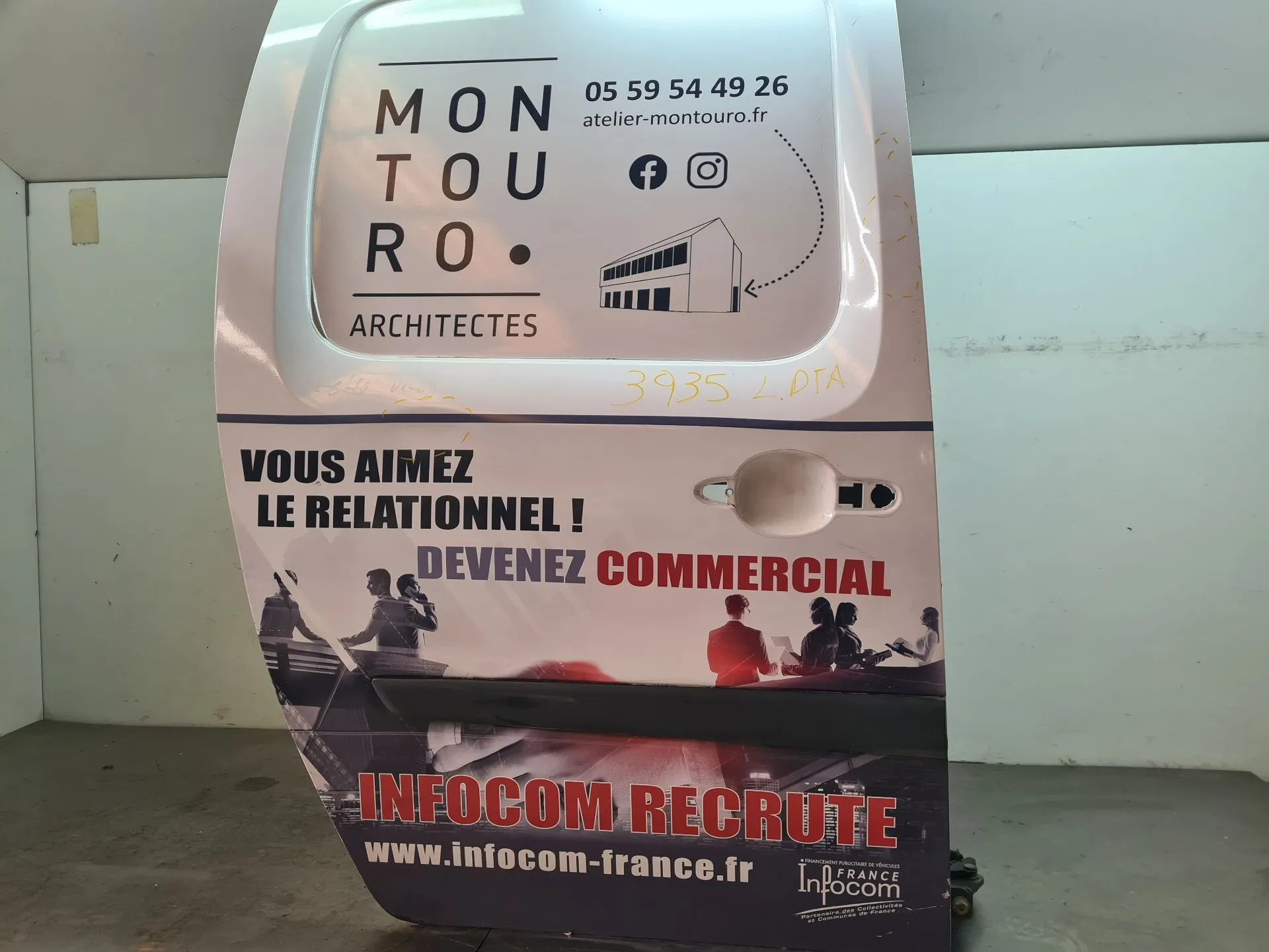 Porte coulissante Droite RENAULT Kangoo Express (FW0/1_) Imagem-4