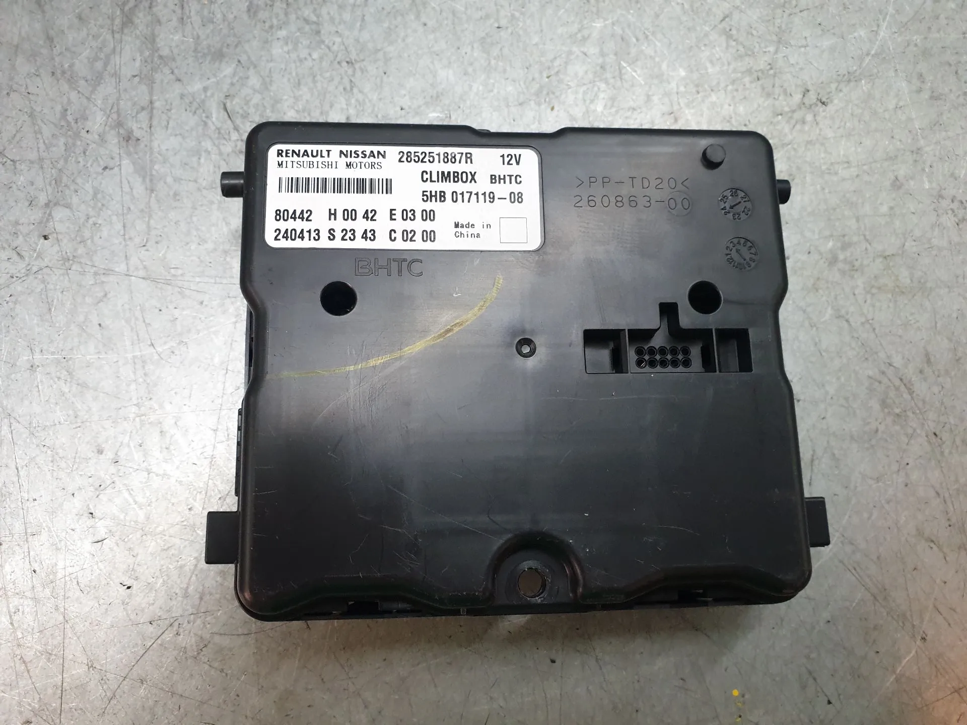 Comfort Unit Module RENAULT Captur II