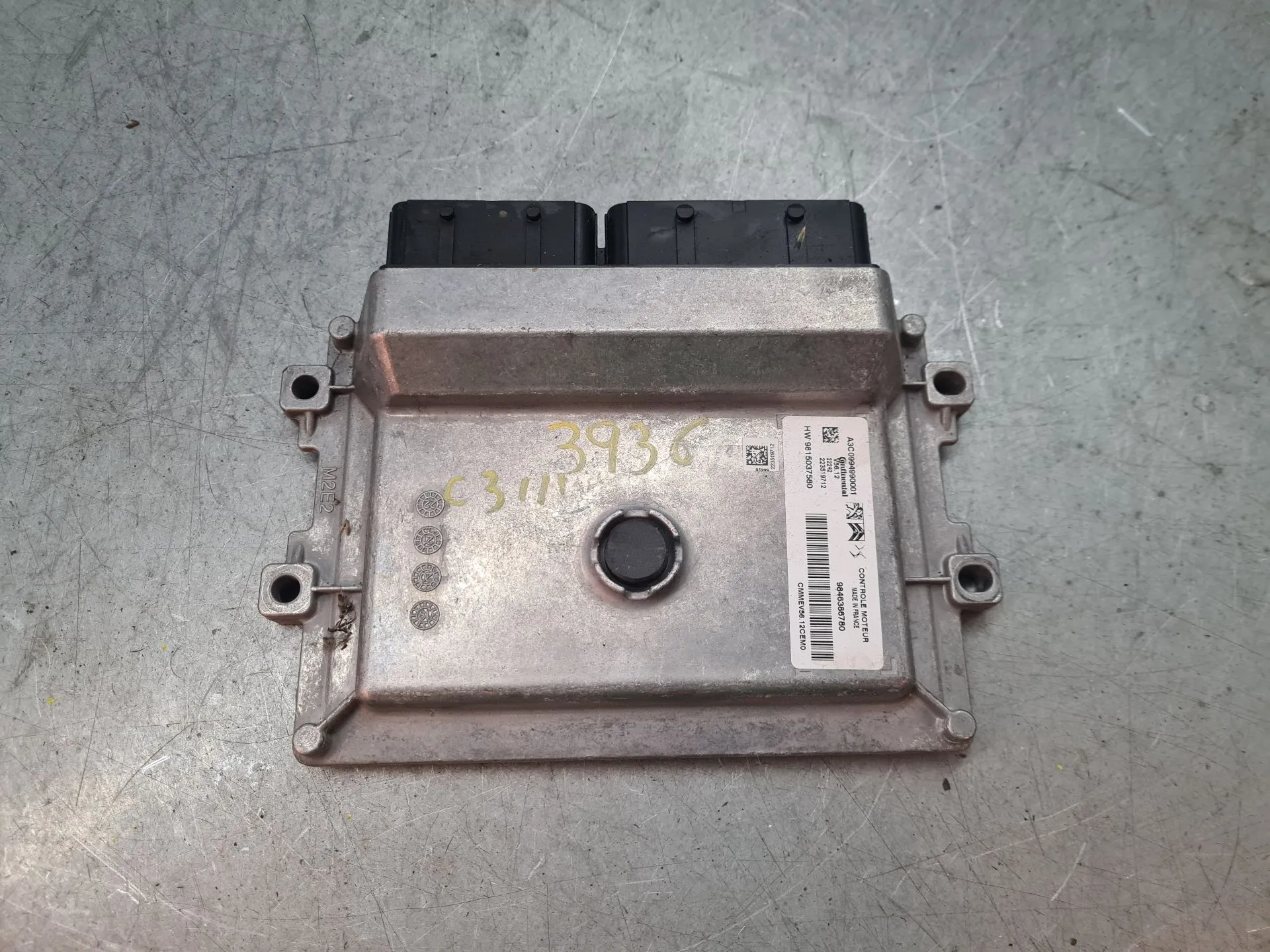 Centralina motore / ECU CITROËN C3 III (SX)