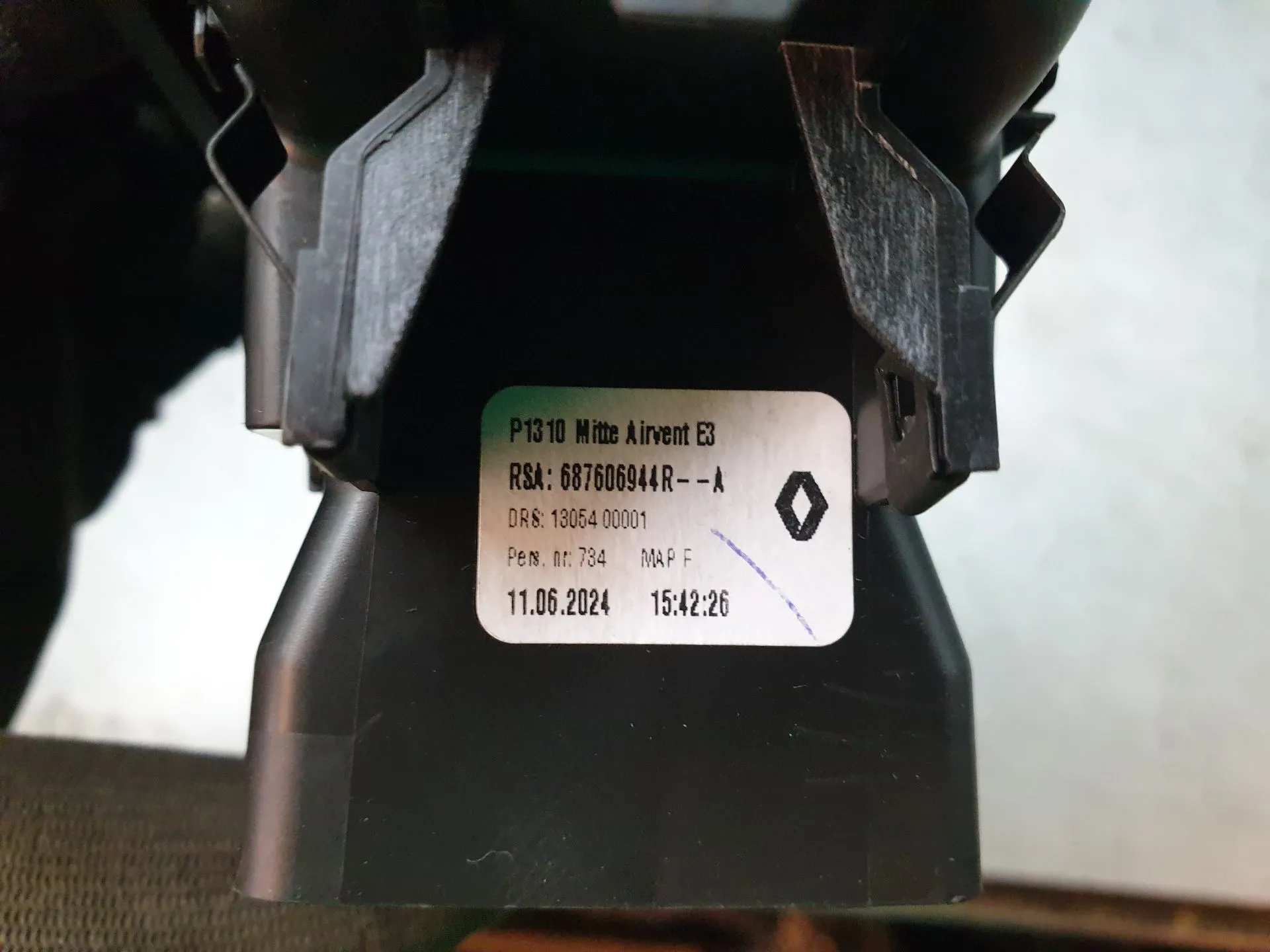 Comportas da chauffage / sofagem DACIA Duster III (P1310) Imagem-3