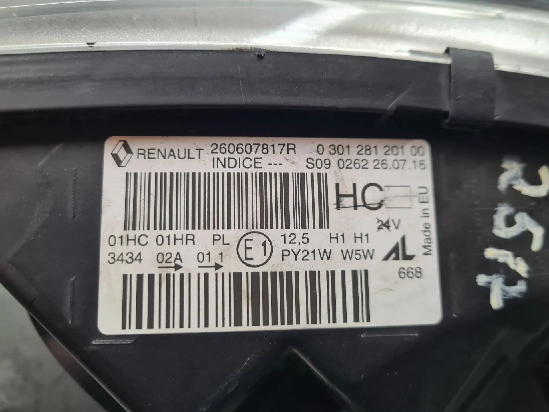 Phare avant gauche RENAULT Captur (J5_) Imagem-7