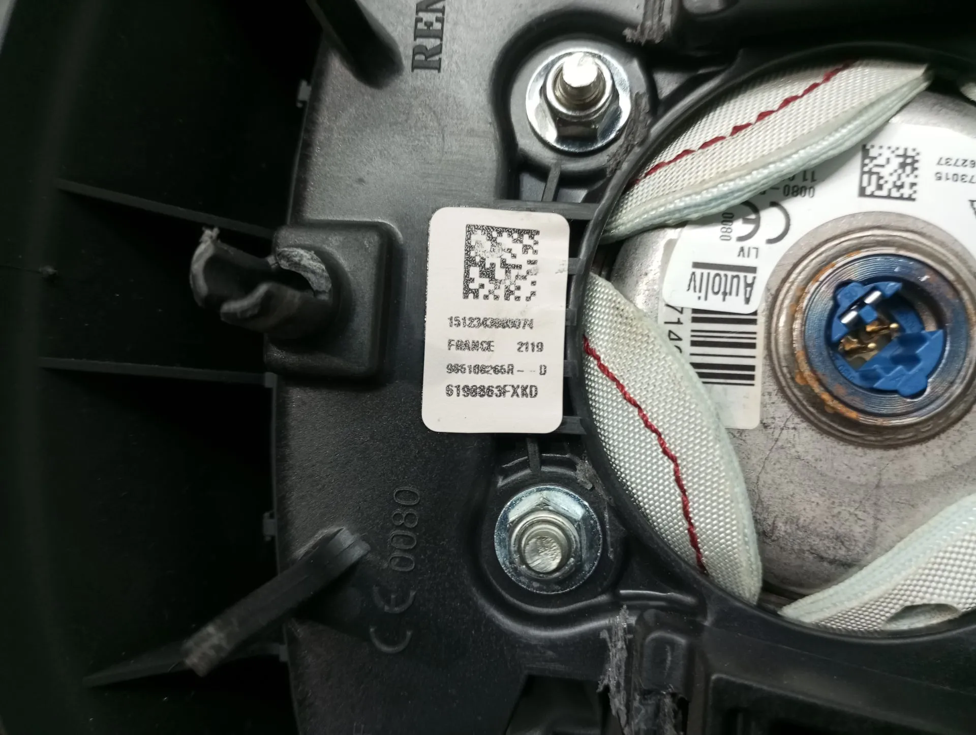 Airbag du Volant RENAULT Clio IV (BH_) Imagem-3