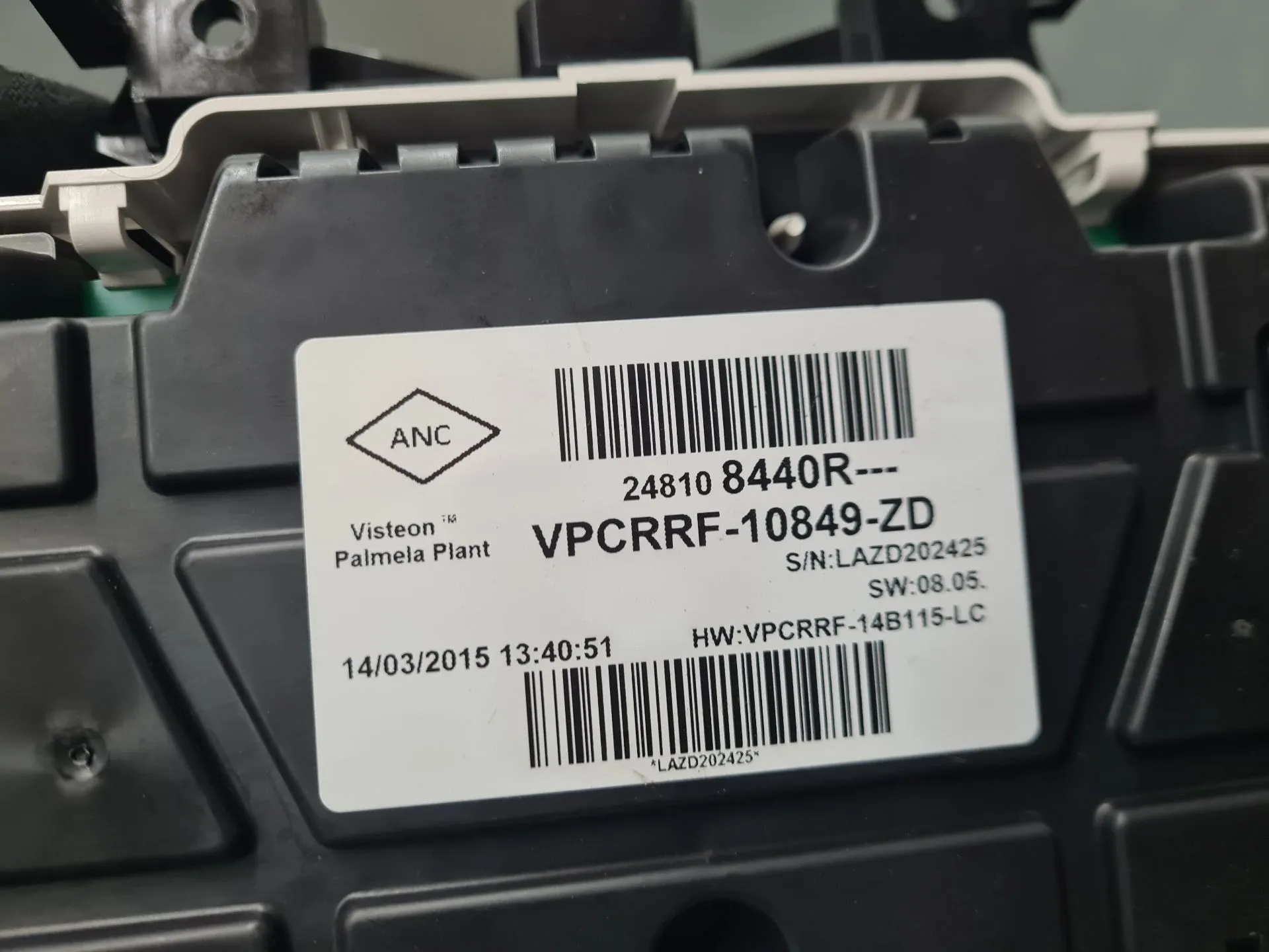 Quadrante / painel de instrumentos RENAULT Clio IV (BH_) Imagem-6