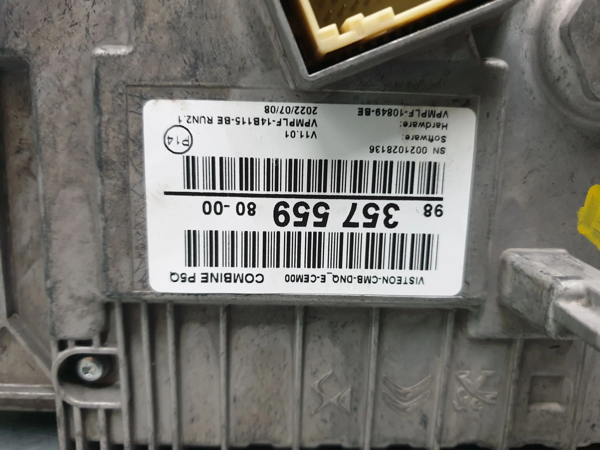 Instrument cluster PEUGEOT 308 III Imagem-9