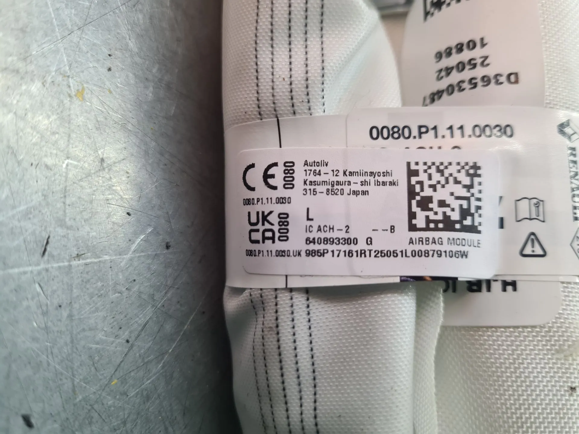 Airbag a Tendina Sinistra RENAULT Captur II Imagem-2